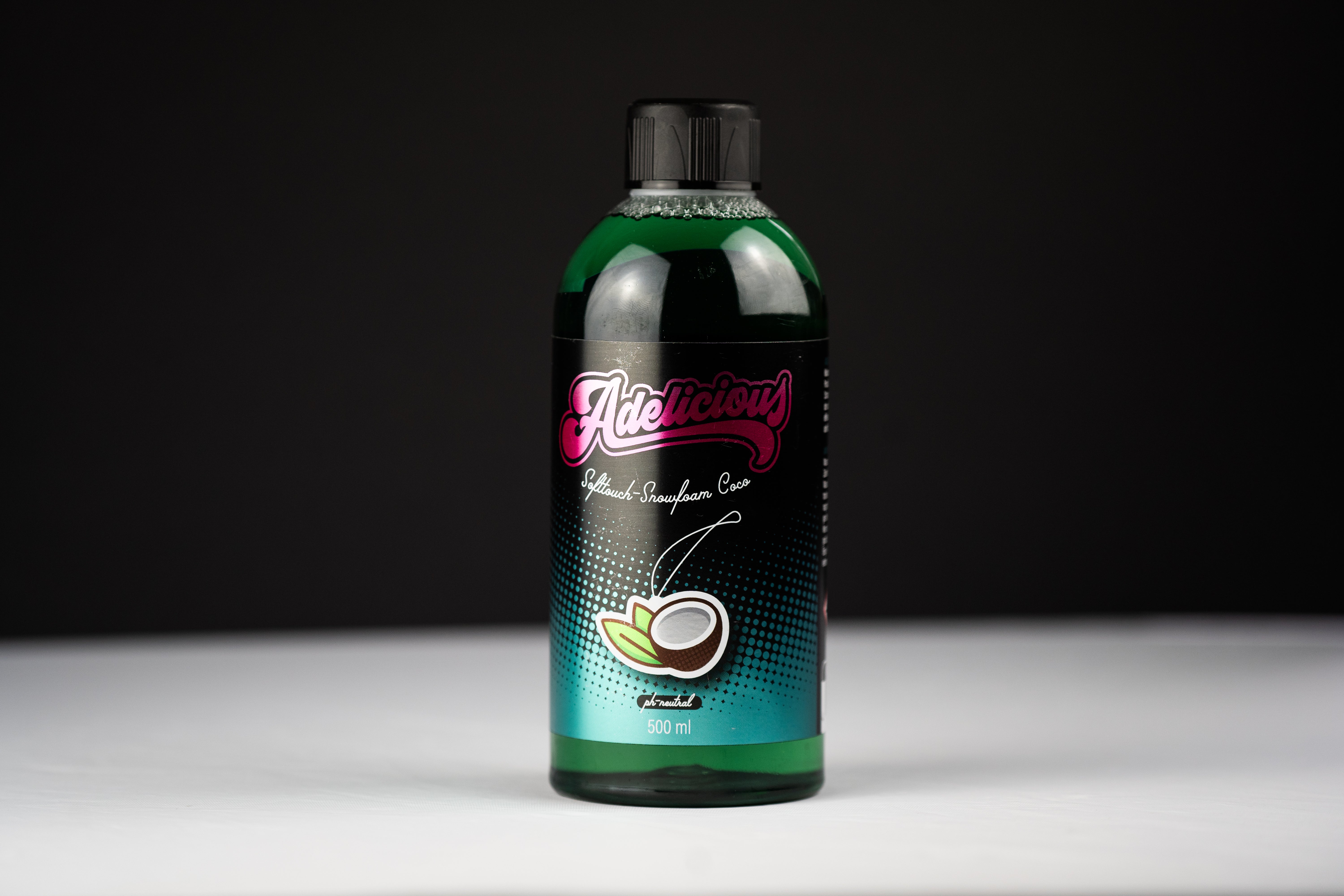Adelicious Softtouch-Snowfoam Coco | 500ml, ph-neutral, türkis